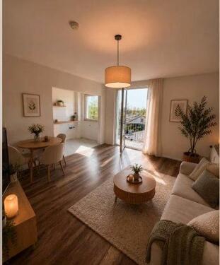 Foto - Attraktive, offene Wohnung mit großzügigem Wohnbereich und Balkon