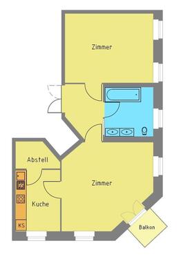 Foto - Etagenwohnung zur Miete in Chemnitz
