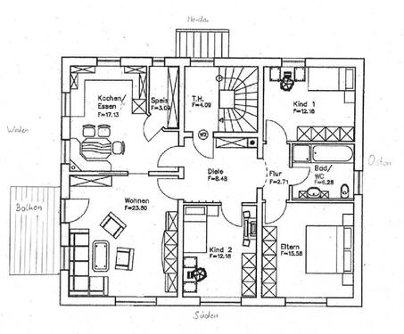 Foto - 4 ZKB Barbing - 900,00 EUR Kaltmiete,