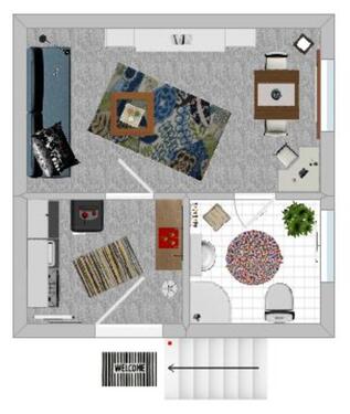 Foto - 1 Zimmer Etagenwohnung zur Miete in Frankenberg (Sachsen)