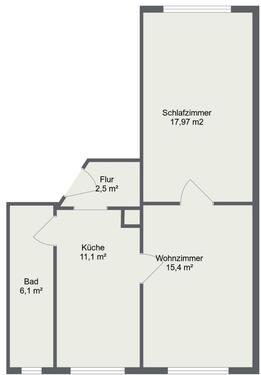 Foto - 2-Zimmer-Wg. nach umfassender Renovierung in Freiberg