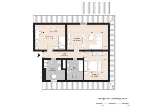 Foto - Gemütliche Dachgeschoss-Wohnung in Roßlau