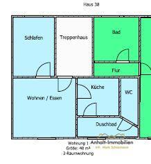 Foto - 2 Zimmer Etagenwohnung zur Miete in Bitterfeld-Wolfen