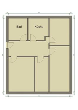 Foto - Kernsanierte Wohnung in 7-Parteienhaus – Erstbezug nach Sanierung