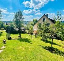 EFH mit 3,5 km Weitblick und extra Bauland von Privat - Windeck