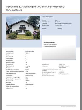 Foto - Gemütliche 2-Zimmer-Wohnung zu vermieten