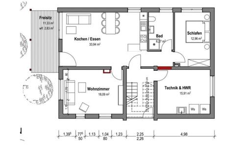Foto - 2 Zimmer Erdgeschoßwohnung in Miltenberg