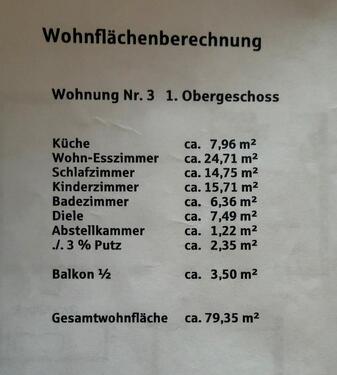 Foto - 3 Zimmer Etagenwohnung zum Kaufen in Walldürn