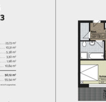 Wohnung 50 qm, zentrale Lage, Stellplatz, Keller in Gerolzhofen