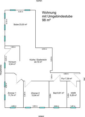 Foto - 4 Zimmer Etagenwohnung zur Miete in Burkau