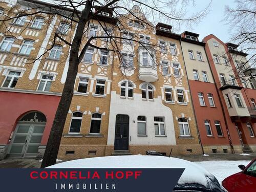 Foto - #3-Raum Wohnung #Balkon #Johannesvorstadt #wunderschönes Badezimmer #Dusche #Tageslichtbad