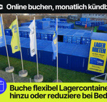 ✅ 14m² Lagercontainer mieten | Lagerraum mieten | Garage mieten Alternative - Brandenburg an der Havel