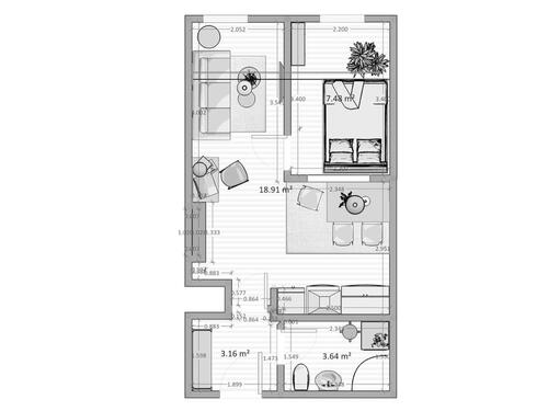 Foto - 1.5 Zimmer Dachgeschoßwohnung zum Kaufen in Bayreuth
