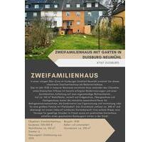 Zweifamilienhaus mit Garten in 47167 Duisburg-Neumühl
