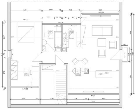 Foto - 2 Zimmer Dachgeschoßwohnung in Würzburg