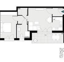 Neubau - Moderne 2-Zi.-Whg. mit EBK, FBH, KFZ-TG | AD01_5C - Bretzfeld