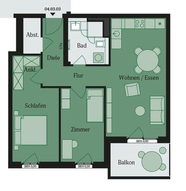 Foto - Etagenwohnung in Mühlheim am Main