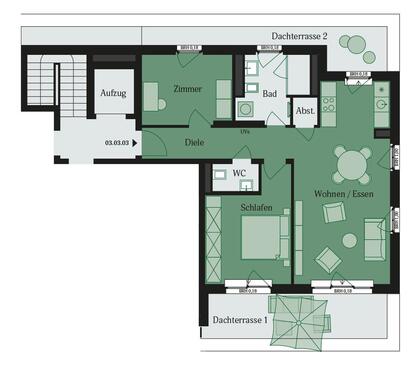 Foto - Etagenwohnung in Mühlheim am Main