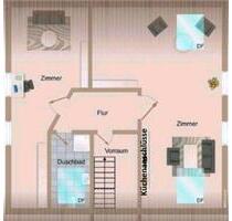 große 2 ZW zu vermieten Warm inkl Strom, Gas, Internet - Karlsruhe Wettersbach