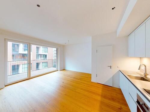 Foto - HafenCity Hamburg: Exklusive 2-Zimmer-Wohnung mit EBK und Balkon