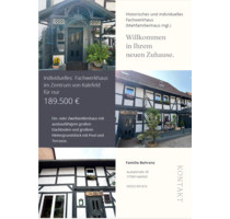 Historisches, individuelles Fachwerkhaus in Kalefeld *ohne Makler