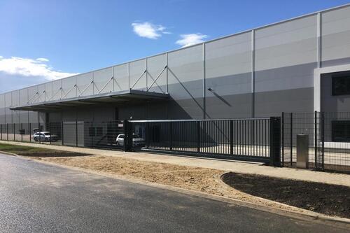 Foto - Neubau von Produktions- Logistikhallen