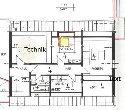 Foto - 2 Zimmer DG Wohnung nähe Krankenhaus