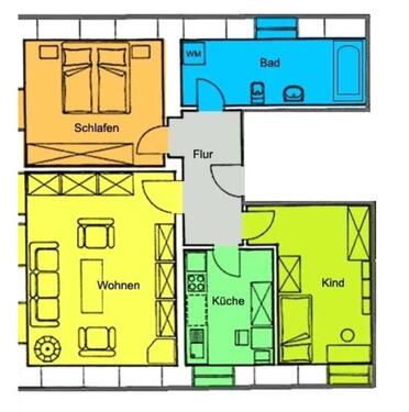 Foto - Etagenwohnung zur Miete in Oschatz