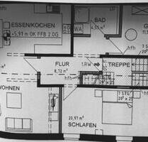 4-Zimmer-Wohnung 2. OG - Bachstr. 5, Plettenberg