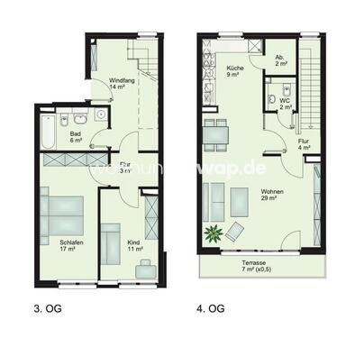 Foto - 3 Zimmer Etagenwohnung zur Miete in Hamburg