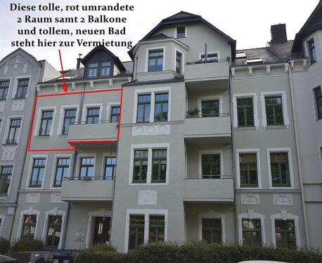 Foto - °° Großzügige 2-Raum-Whg. am Kaßberg mit 2 Balkonen und neuem Bad + sep. WC°°