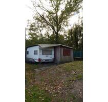 Campingplatz mit Wohnanhänger & Vorhütte – direkt am See! - Wettringen