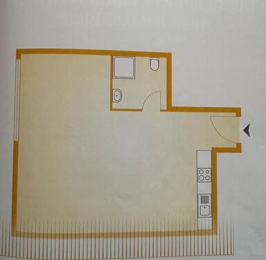 Foto - 1 Zimmer Dachgeschoßwohnung zur Miete in Hamburg