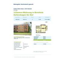 3-Zimmer Wohnung in Bielefeld Gellershagen