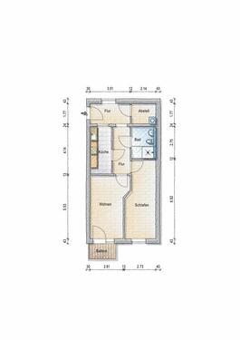 Foto - 2 Zimmer Etagenwohnung zur Miete in Wolmirstedt