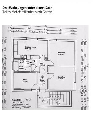 Foto - 3 Zimmer Etagenwohnung zur Miete in Bellenberg