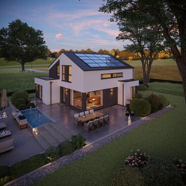 Foto - Bien-Zenker Edition 145 V3 mit Baugrundstück im Neubaugebiet von Oedheim