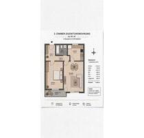 2-Zimmer-Wohnung Bielefeld-Theesen mit Balkon & TG-Stellplatz