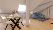 Foto - 2 Zimmer Dachgeschoßwohnung zur Miete in Schwetzingen