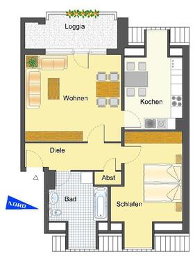Foto - Etagenwohnung zur Miete in Recklinghausen