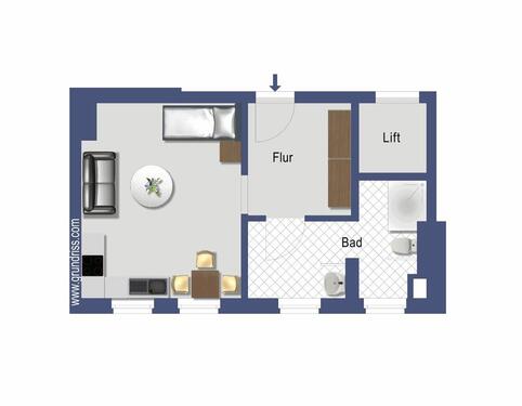 Foto - Etagenwohnung in Brieskow-Finkenheerd