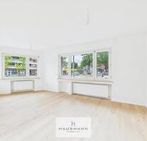 Düsseldorf-Hassels: Erdgeschosswohnung in Düsseldorf mit Garage & Balkon – Erstbezug nach Sanierung