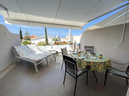 Foto - Teneriffa Süd, Haus mit Pool, 2 Terrassen, Meerblick, Langzeit mö