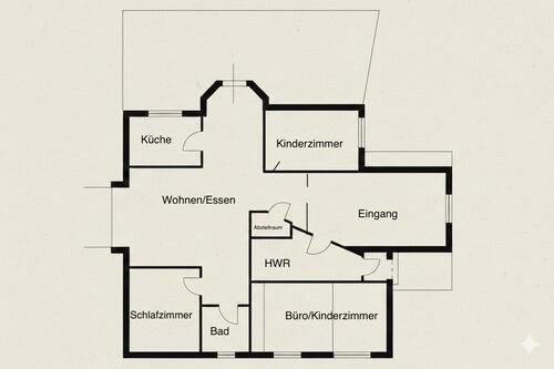 Foto - 4 Zimmer Wohnung - 850,00&nbsp;EUR Kaltmiete, ca.&nbsp; 115,00&nbsp;m&sup2;