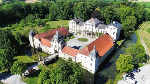 Foto - Atelier - Büro - Rückzugsort auf einem Wasserschloss in Havixbeck