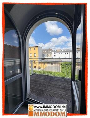Foto - 3-Zimmer-Wohnung mit BALKON mitten in der City von Zwickau zu vermieten!
