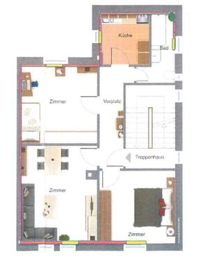 Foto - Etagenwohnung in Ulm zur Miete