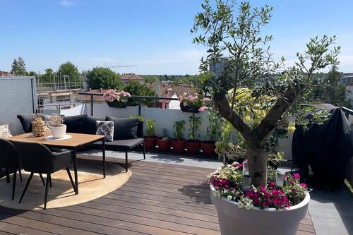 Foto - Wohnung Offenbach Frankfurt 3,5 Zimmer Dachterasse Maisonette