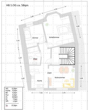 Foto - Etagenwohnung in Linz am Rhein zur Miete