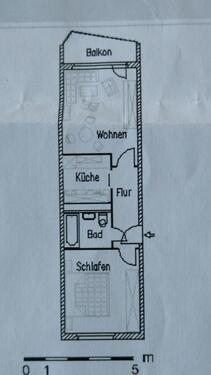 Foto - 2 Zimmer Etagenwohnung zur Miete in Eisenach